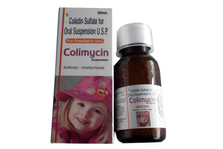 COLIMYCIN DRY SYRUP WFI